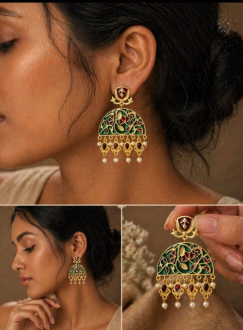 Meena Kari Traditional Earring