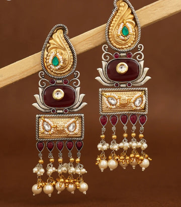 Premium Dangler Earrings-ZR-GD-0103